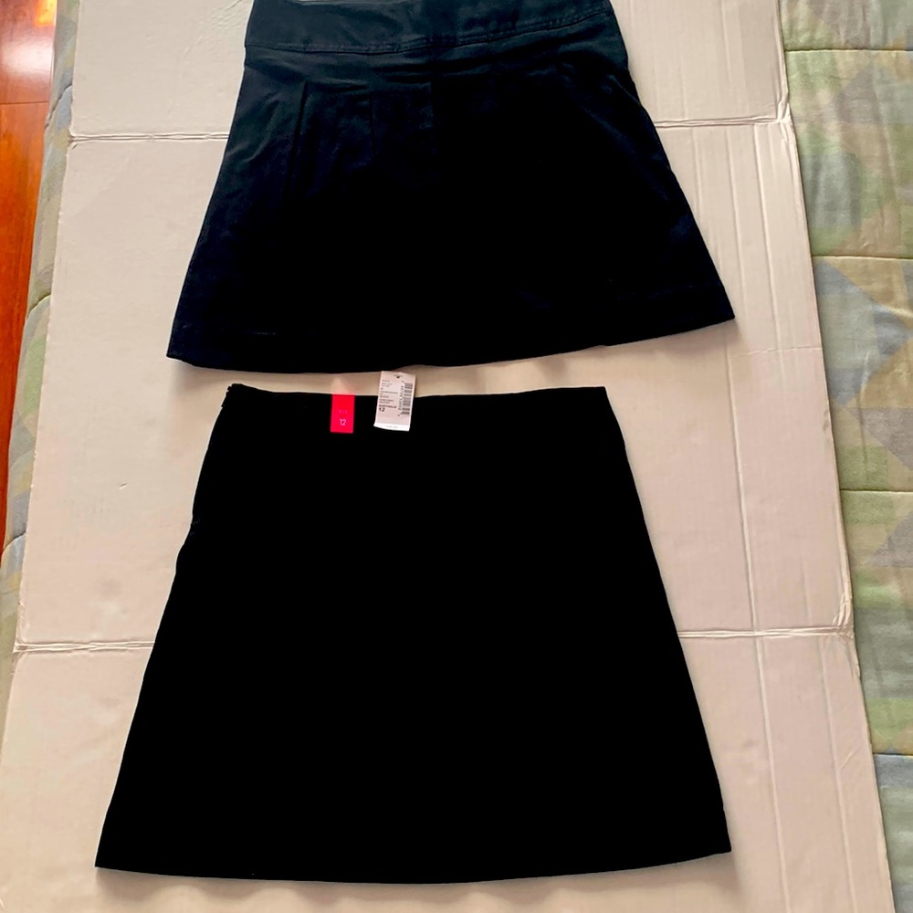 Childrens Place uniform skorts.